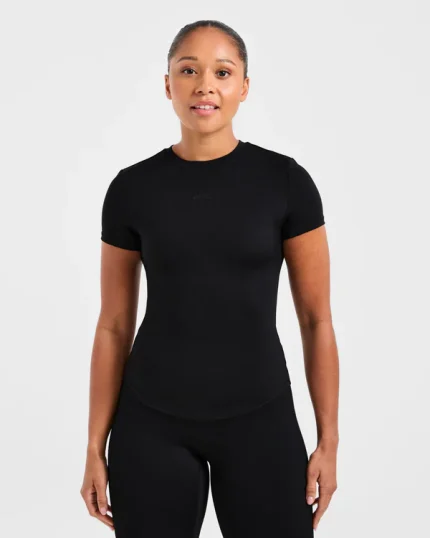 Sculpt T Shirt Black