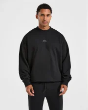 Craft Oversized Sweater Black
