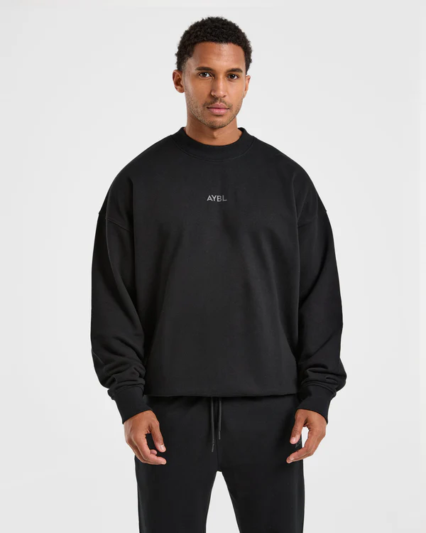 Craft Oversized Sweater Black